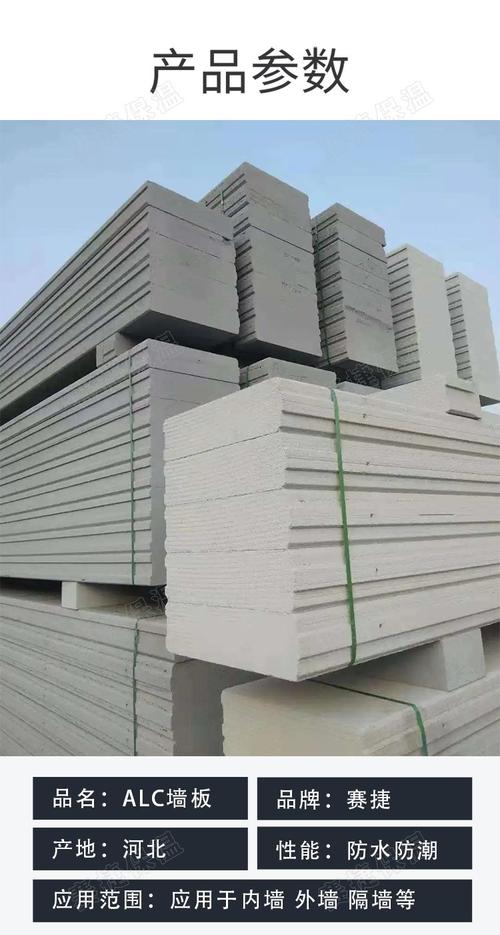 ALC轻质复合隔墙板 性能稳定，打造高品质建筑的新选择